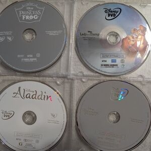 4 DVD animated Films